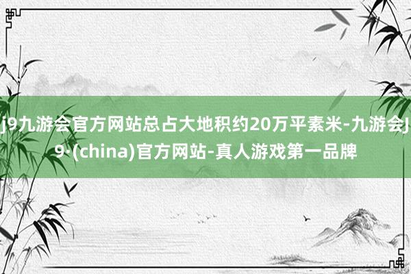 j9九游会官方网站总占大地积约20万平素米-九游会J9·(china)官方网站-真人游戏第一品牌